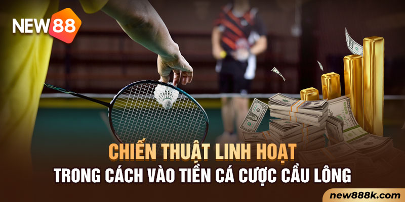 Chiến thuật linh hoạt trong cách vào tiền cá cược cầu lông 