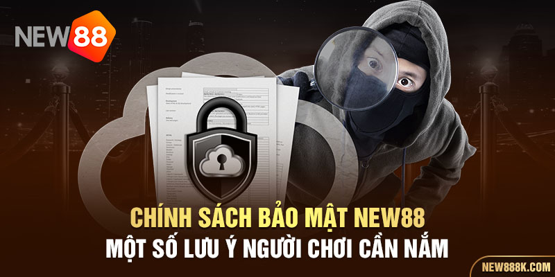 Chính sách bảo mật New88 - Một số lưu ý người chơi cần nắm