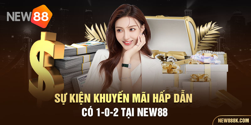  Sự kiện khuyến mãi hấp dẫn có 1-0-2 tại NEW88