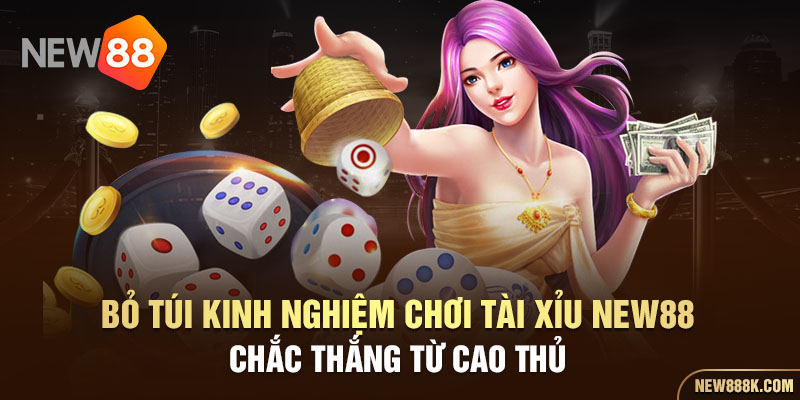 Bỏ túi kinh nghiệm chơi Tài xỉu NEW88 chắc thắng từ cao thủ