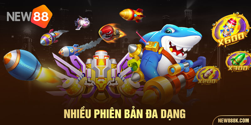 Nhiều phiên bản đa dạng