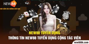 NEW88 tuyển dụng - thông tin new88 tuyển dụng cộng tác viên